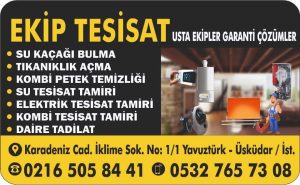 su kaağı Tespiti