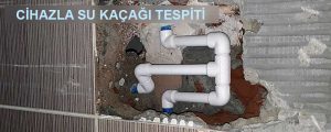 Ümraniye su kaçağı Tespiti