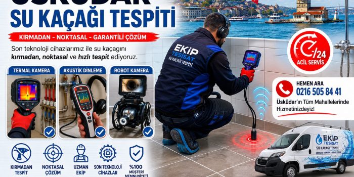 Üsküdar Su Kaçağı Tespiti 1 üsküdar su kaçak tespiti