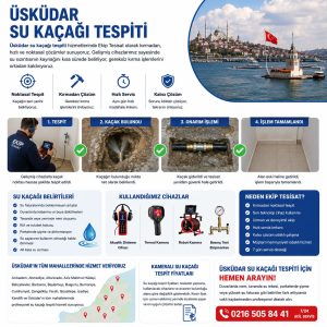Üsküdar Su Kaçağı Tespiti 2 uskudar su kacak tespiti 2026