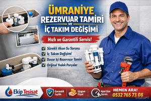Ümraniye Rezervuar Tamiri Garantili Servis 2 Ümraniye Rezervuar tamiri